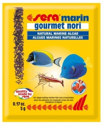 "Marin Gourmet Nori" - Деликатес за рибки от морски макро водорасли