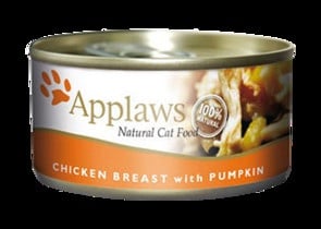 Applaws Cat Chicken Breast & Pumpkin - Месни хапки за коте с пилешко и тиква - 70гр.