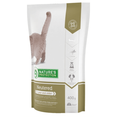 Natures Protection Neutered - Храна за котки с наднормено тегло - насипна