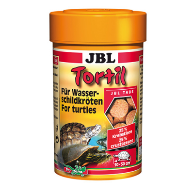 JBL Tortil 100мл, 160 таблетки - храна за костенурки