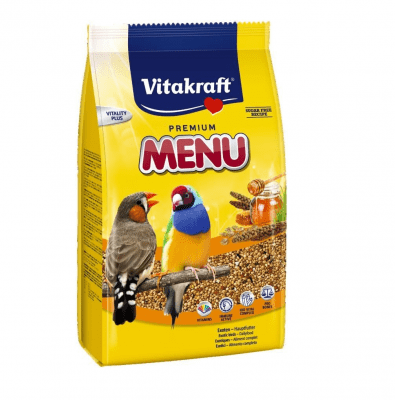 Храна за финки и екзотични птички Vitakraft Premium Menu Exotis, 500гр