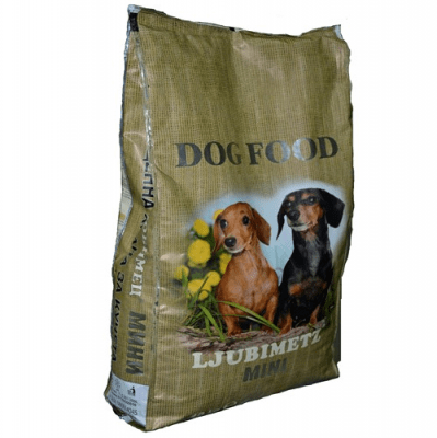 Гранулирана храна за кучета от мини породи "ЛЮБИМЕЦ" мини - 10 кг, ЛЮБИМЕЦ