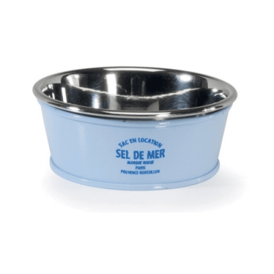 Стоманена купа с железен капак за храна и вода на куче и коте COUNTRY - три размера