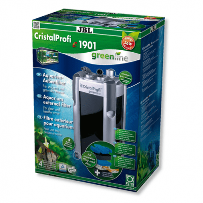 JBL CristalProfi e1901 greenline - Енергоспeстяващ външен филтър с колелца за аквариуми от 300 л до 800 л