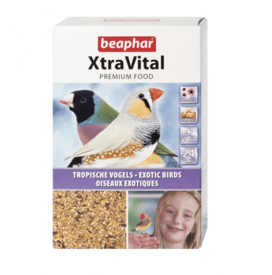 Храна за тропически птици и финки Beaphar XtraVital, 500гр