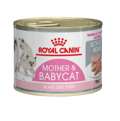 Royal Canin Mother & Babycat Instinctive Mousse - храна за котета през първата фаза на растеж (до 4 месеца) 195гр