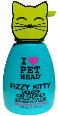 "Fizzy Kitty Mousse" - Пяна за почистване без изплакване за котки
