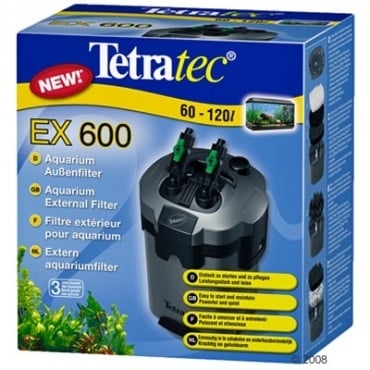 "Tetratec EX 600" - Външен филтър за аквариуми до 120 л.