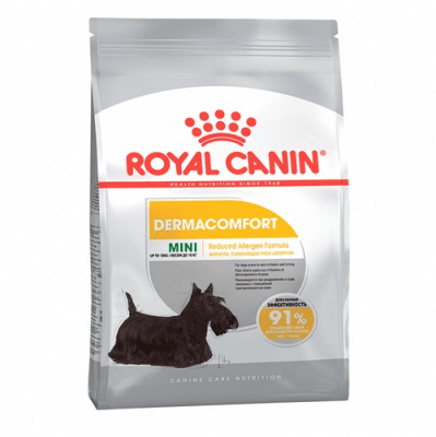 Royal Canin Mini Dermacomfort   0.800кг; 2,00кг;10,00 кг