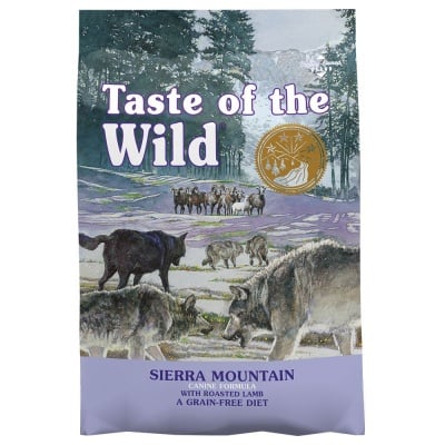 Суха храна за кучета от всички породи Taste of the Wild SIERRA MOUNTAIN CANINE с агнешко, 12.20кг
