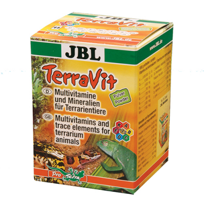 "JBL TerraVit" - Мултивитамини и микроелементи на прах за терариумни животни (земноводни, влечуги)