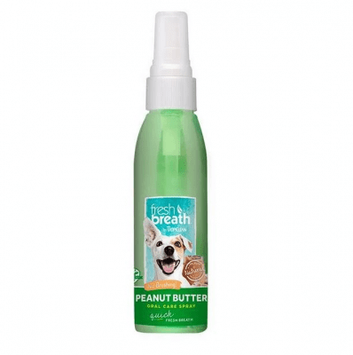 Дентален спрей за кучета Tropiclean Oral Care Spray, с вкус на фъстъчено масло, 118мл
