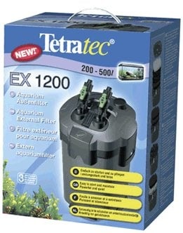 "Tetratec EX 1200" - Външен филтър за аквариуми до 500 л.