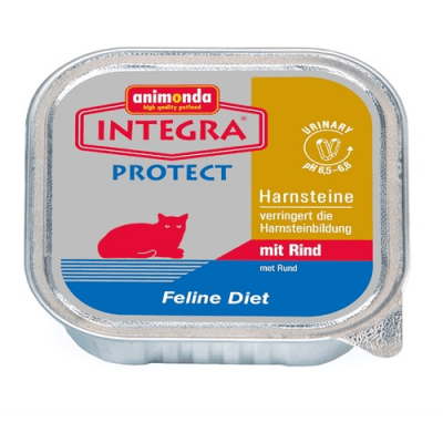 Integra Protect Urinary 100гр - профилактична храна за котки в три разновидности- три вкуса