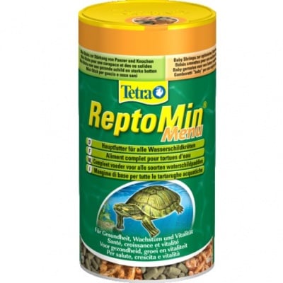 Tetra ReptoMin Menu - Комнация от 3 вида храни за костенурки