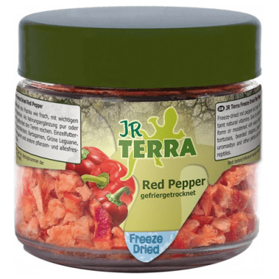 JR Terra – Червени чушки - Замразените и сушени червени чушки са свежи и богати на важни за развитието витамини