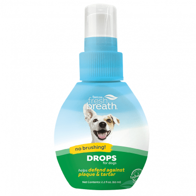 Добавка за вода за подобряване дъха на кучето Tropiclean DROPS for Dog, 65мл