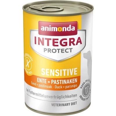 Integra Protect Sensitive БЕЗ ЗЪРНО - храна за чувствителни и алергични кучета, 400 гр - три вкуса