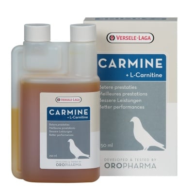 "Carmine + L-Carnitine" - Засилва състезателните способности на гълъбите