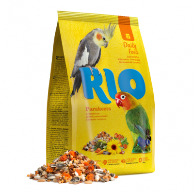Ежедневна храна за средни папагали, RIO,1kg