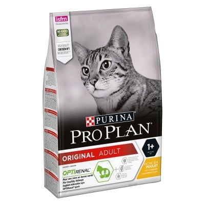 Суха храна за котки Purina Pro Plan Original Adult, с пилешко месо, 1.50кг