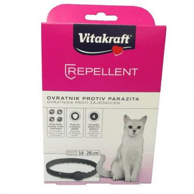 Противопаразитна каишка за котки Vitakraft, 35см