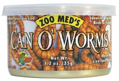 Zoo Med Can’O Worms - брашнени червеи 35 гр.