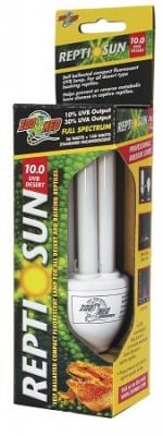 ReptiSun™ Компактна UV лампа - 26 Вата от Zoo Med, USA