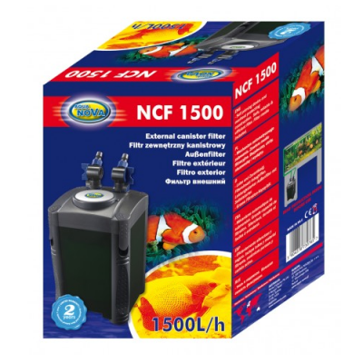 Aqua Nova NCF-1500 (1500L/H) Външен филтър за аквариуми до 600л