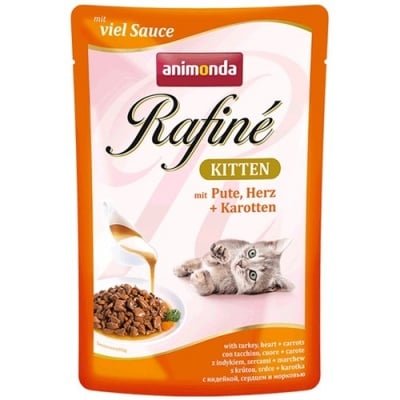 Пауч за малки котенца Rafine, 100 гр. от Animonda Германия - два вкуса