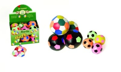 Малка футболна топка 5см. различни цветове
