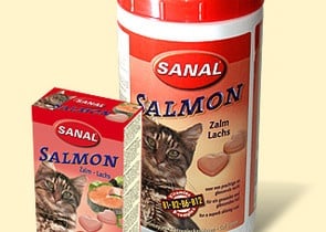 "Salmon" - Лакомство с вкус на сьомга за котки