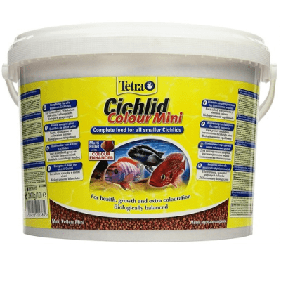 Tetra Cichlid Colour mini -пълноценна храна за всички дребни цихлиди  1л. /350гр/