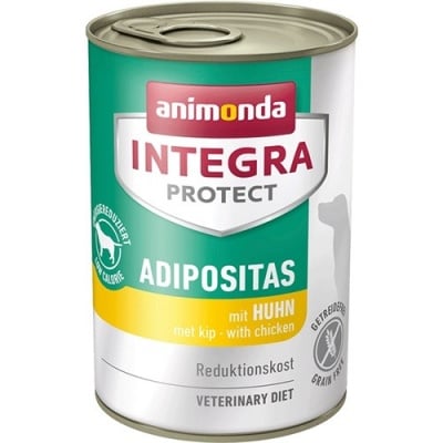 Integra Protect Adipositas БЕЗ ЗЪРНО -храна за кучета с  наднормено тегло - 400гр
