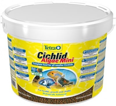 "Cichlid Algae Mini" - Растителни пръчици, съдържащи спирулина за Цихлиди със средна големина