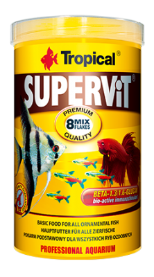 "SUPERVIT" - Храна на люспи за рибки