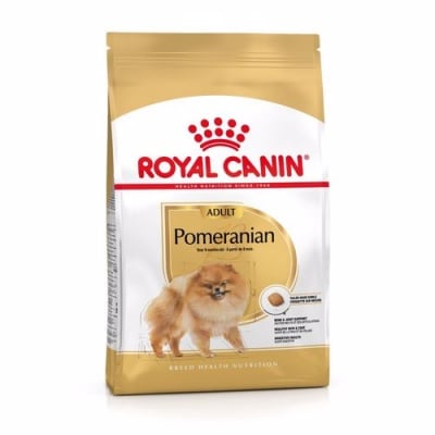 Royal Canin Pomeranian Adult - храна за кучета от порода Померан на възраст над 10 месеца, две разфасовки
