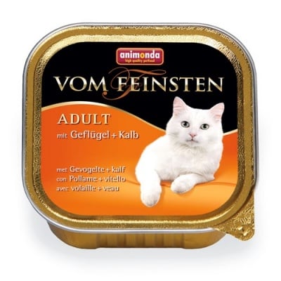 Пастет за израснали котки Von Feinsten Adult, 100гр от Animonda, Германия - различни вкусове