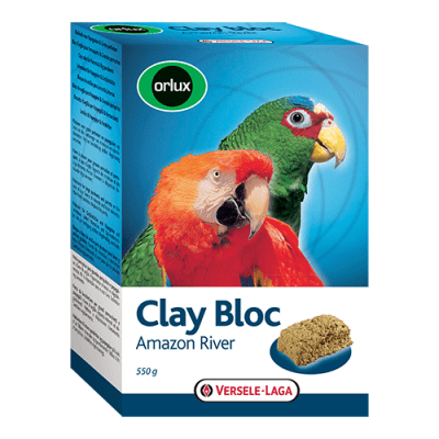 "Clay Bloc Amazon River" - Глинен блок за средни и големи папагали