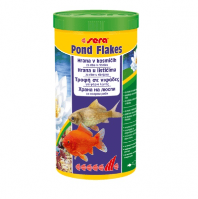 sera Pond Flakes - храна на люспи