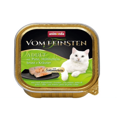Пастет за котки Von Feinsten 2 в 1, 100гр от Animonda, Германия - различни вкусове