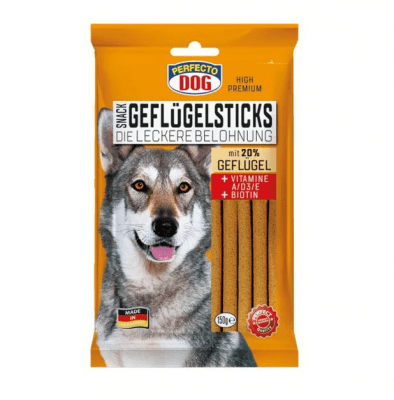 Дентални пръчици за кучета с пиле Perfecto Dog, 150гр