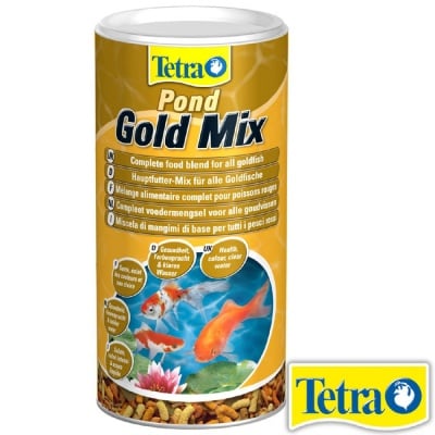 "Goldfish Mix Pond" - Храна на пръчици за Златни и студенолюбиви рибки