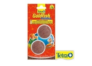 "Goldfish Holiday" - Храна за Златни рибки, при невъзможност за хранене до 14 дни