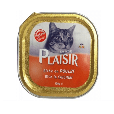 Пастет за котки Plaisir - различни вкусове