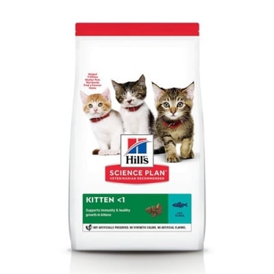 Hill's Science Plan Kitten с риба тон - Суха храна за подрастващи котенца и за бременни и кърмещи котки - различни разфасовки