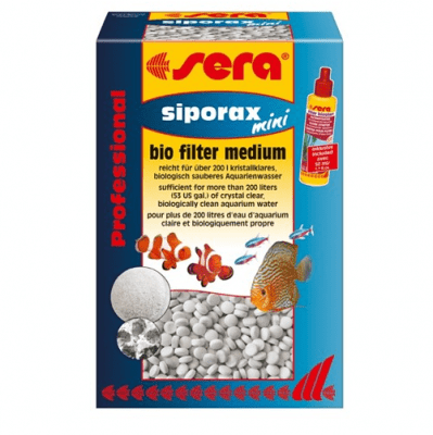 sera siporax® mini - биологияен филтърен материал за вътрешни филтри