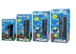 "PRODAC" - Вътрешни филтри за аквариуми до 150 л./ч.