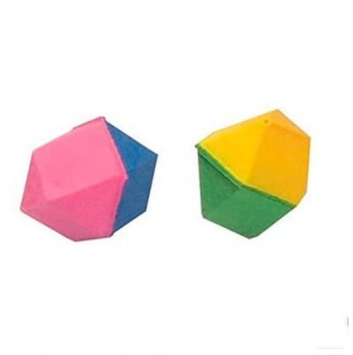 Интерактивна играчка Croci Toy геометрия, за котки, 4 см