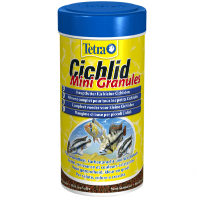 Tetra Cichlid MiniGranules - Гранулирана храна за Цихлиди - 250мл.